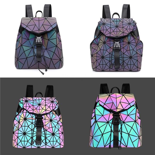 

fashion designer women handbag female pu luminous bags backpack ladies portable shoulder bag office ladies bag #651