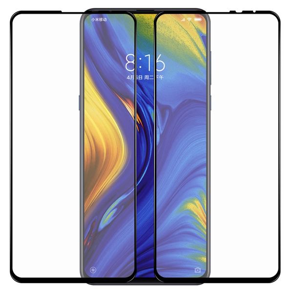 

mrnorthjoe 2pcs полное экранное покрытие из закаленного стекла для xiaomi mi mix 3