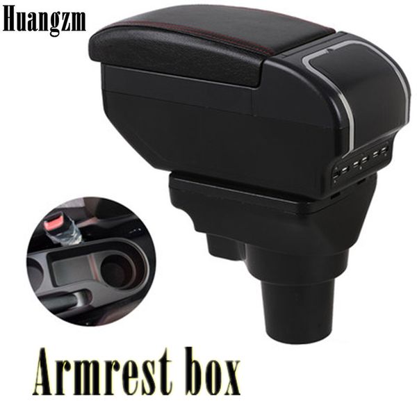 

for kia rio 4 rio x-line armrest box central store content box car-styling accessories