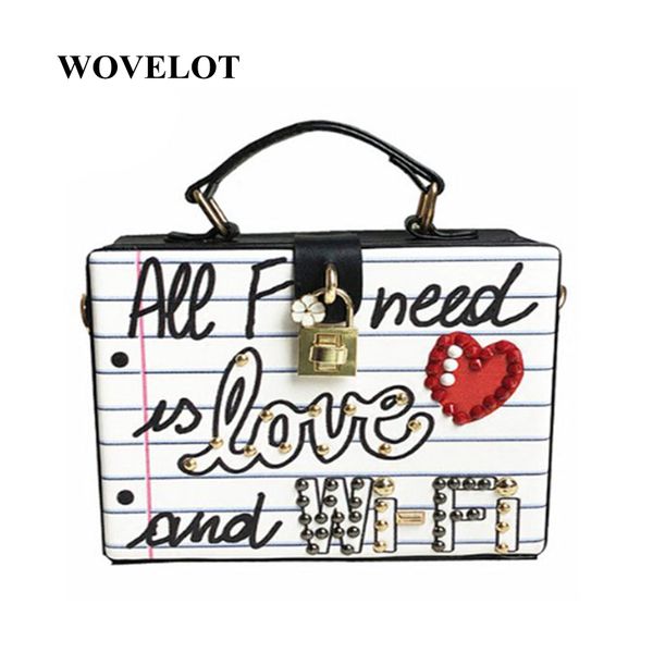 

ljl fashion letter diamonds pearl rivet box shape casual female handbag small square pack shoulder bag crossbody package clutch