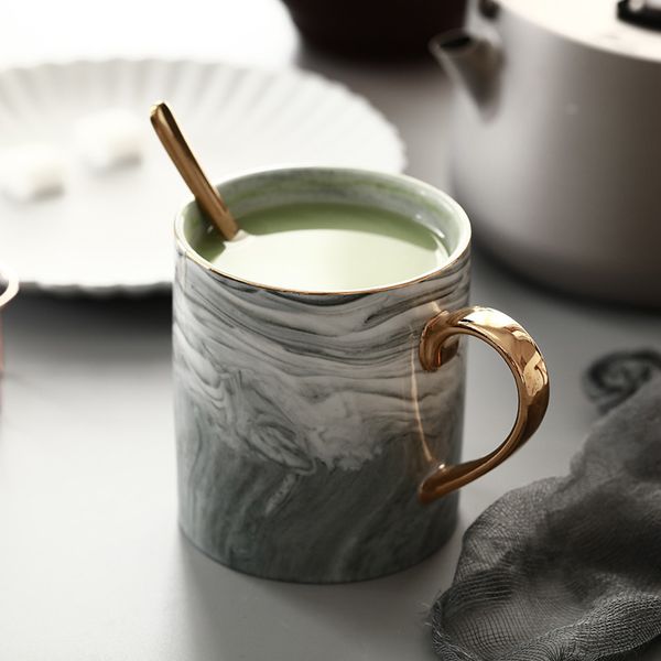 

marble grain phnom penh ceramic mugs coffee cup office water cup morning milk mugs lovers gift breakfast porcelain mug