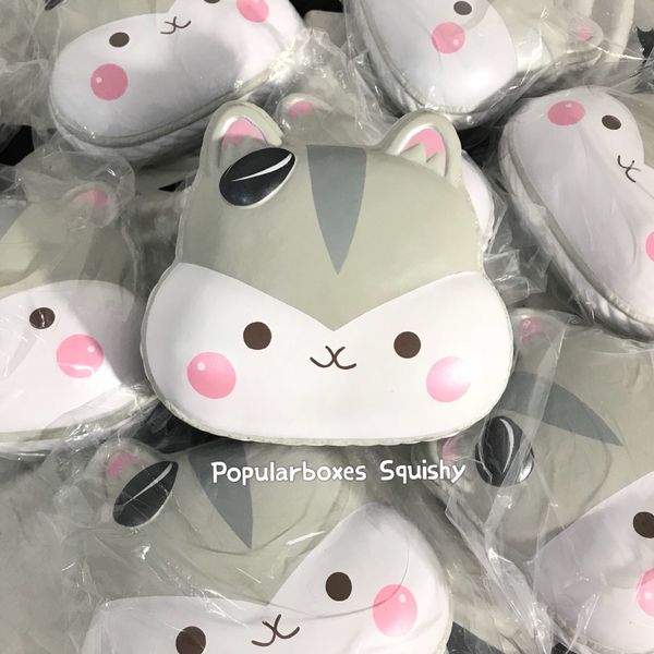 

popularboxes super jumbo poli head macaron squishy slow rising gift toy shaper trinmmer shirts supplies