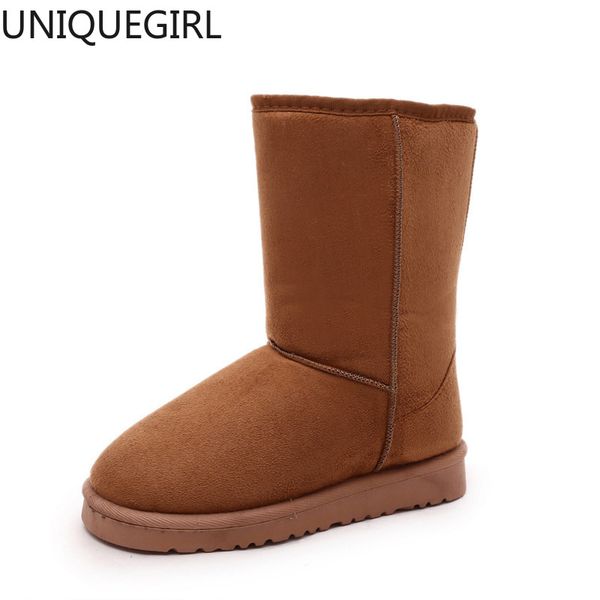 

2019australian women's tall snow boots boots winter warm outdoor shoes sizes, Black