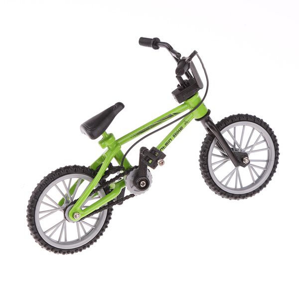 

finger mountain bike bmx fixie bicycle creative toy gift- green