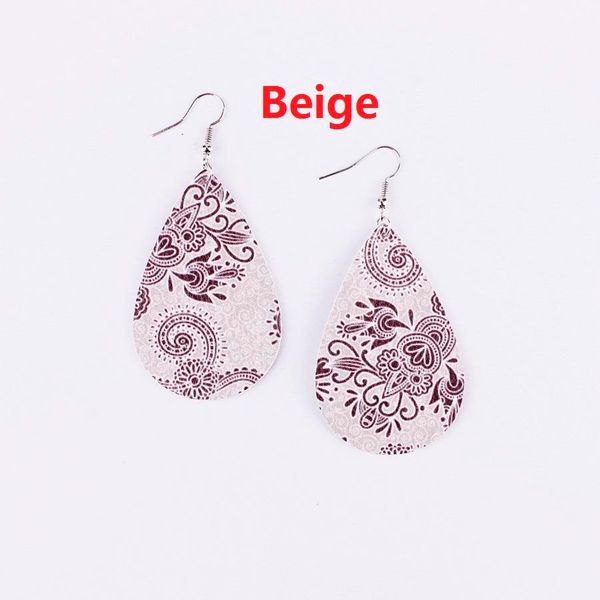 

нова мода пеа пейла веоне ђзоѬ кожан еѬег teardrop pu дл женин 2018 лени, Silver
