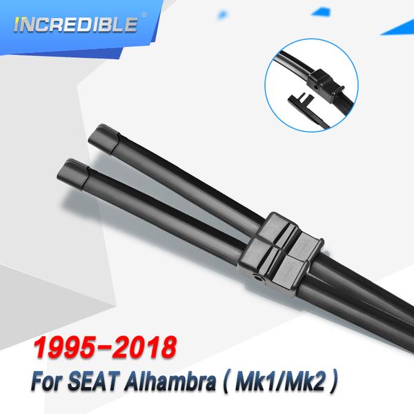 

невероятно wiper blades для seat alhambra fit side pin arms / heavy duty кнопка hook / push модельного года с 1995 по 2018
