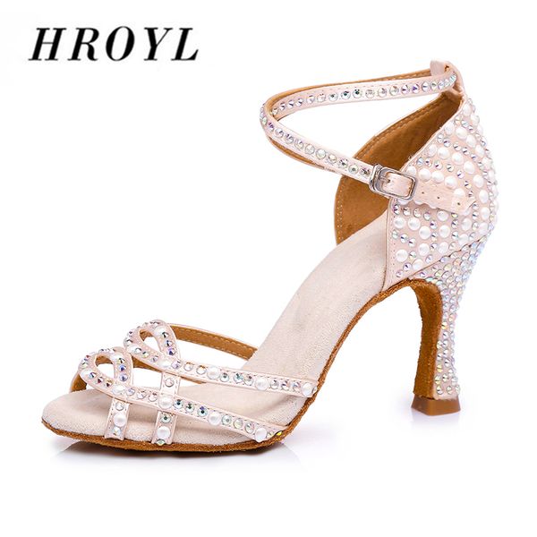 

ballroom dance shoes with rhinestone for women girls ladies tango/ballroom/latin high heels indoor dancing shoes dropshipping