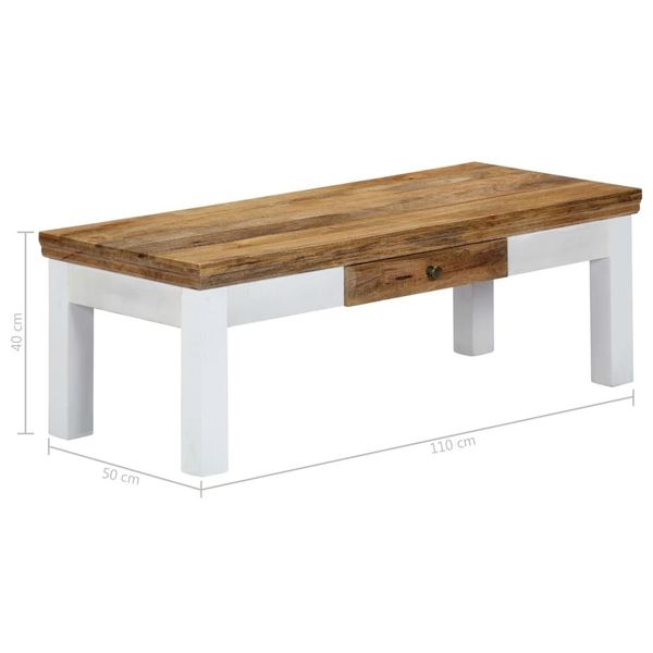 

mango solid wood coffee table 110x50x40 cm dining room furniture