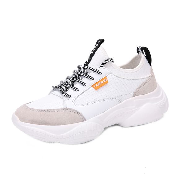 

women fashion sneakers pu upper lace up fashion chunky sports shoes with non slip sole for travel and jogging 40 eu black