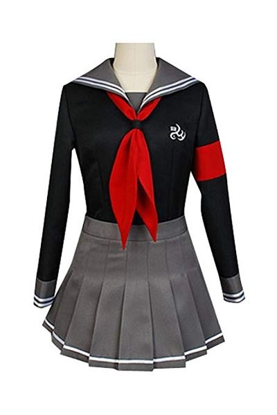 

super danganronpa 2 peko pekoyama cosplay costume, Black