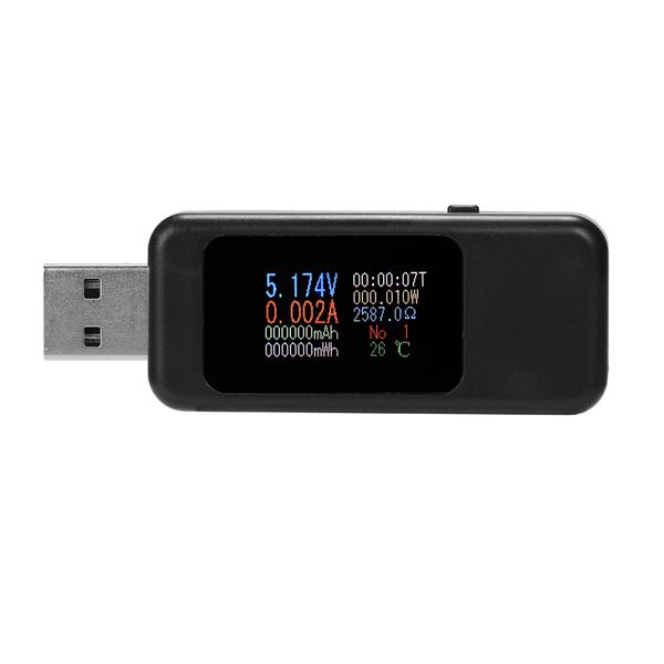 

usb colorful lcd monitor voltage current charger power meter ammeter