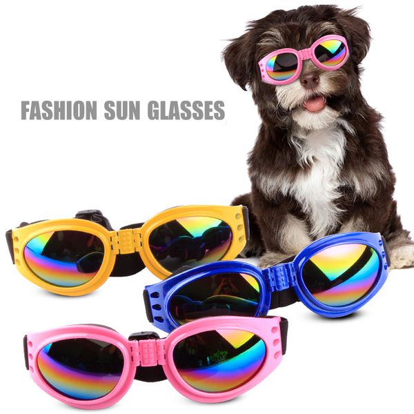 

dog glasses collapsible dog sunglasses folding sunglasses windproof sunscreen pet accessories fashion dog glasses pets supplies