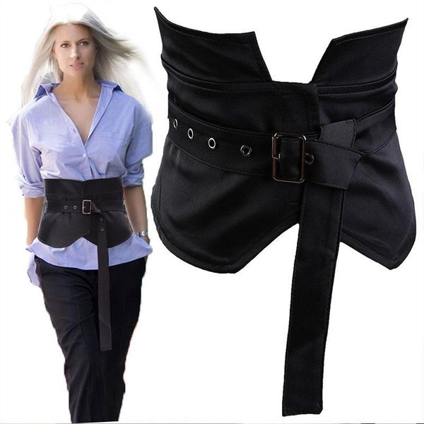 

vintage black wide belt cummerbunds women ladies corset belts waistband corset for dress fashion strap ladies japanese belt, Black;brown