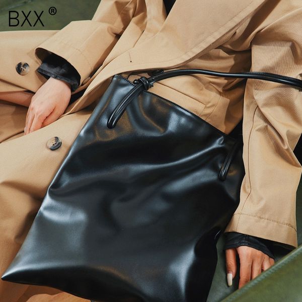 

bxx] простой искусственная кожа crossbody сумки для женщин 2020 мода плеча сумка леди путешествия большой емкости сумки hk896