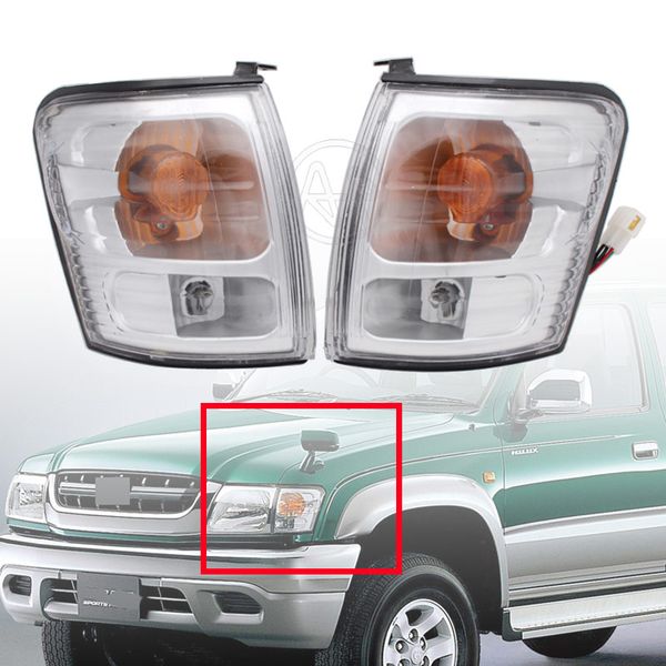 

front corner side light indicator lamp for hilux 2001 2002 2003 2004 2005 facelift auto side turn signal lamps