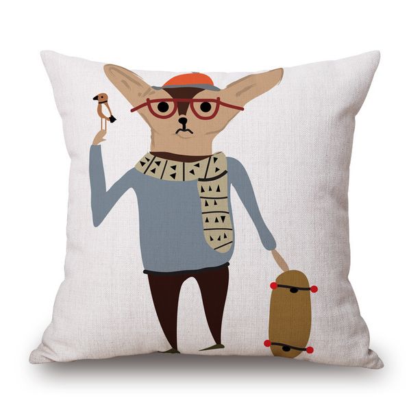 

personality cartoon pillow cotton back cushion come picture customize