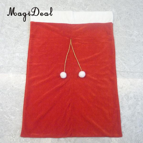 

classic velvet christmas drawstring candy gift bags sack xmas party favors