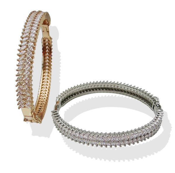 

Gold Silver Bangles For Women Men Hand Fashion Jewelry designer luxury love bracelet