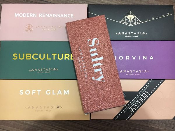 

Makeup brand eye hadow palette modern eye hadow palette 14color limited ana ta ia beverly hill eye hadow palette with bru h pink