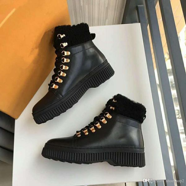 

women autumn ankle boots fashion ladies height increasing boots woman wedge heels boot elegant women shoes size: 35-40, Black