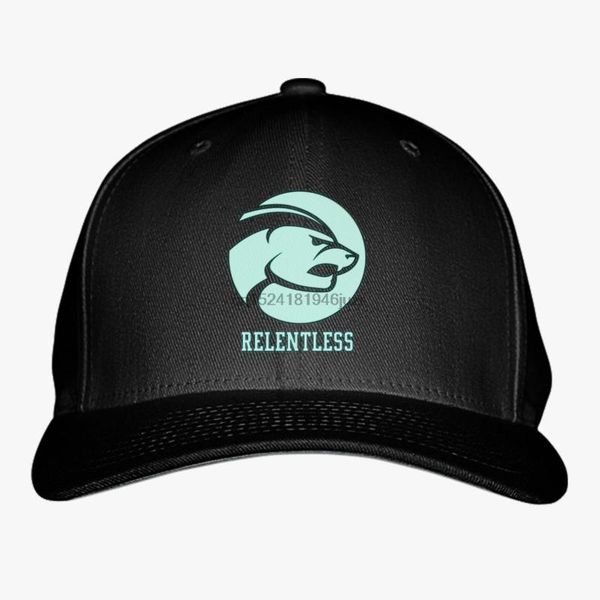 

hip hop baseball caps printed snapback relentless baseball cap, Blue;gray