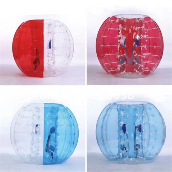 

durable 1.5m inflatable football bubble ball bumper ball body zorbing bubble soccer human bouncer bubbleball zorb ball