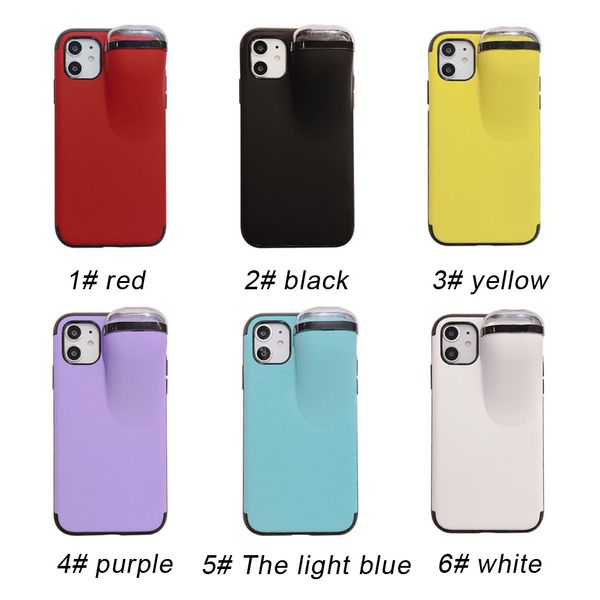 

2 в 1 Беспроводные наушники гарнитуры Крышка для Airpods 1 2 Storage Box для iPhone 11 Pro XS Max XR Мяг