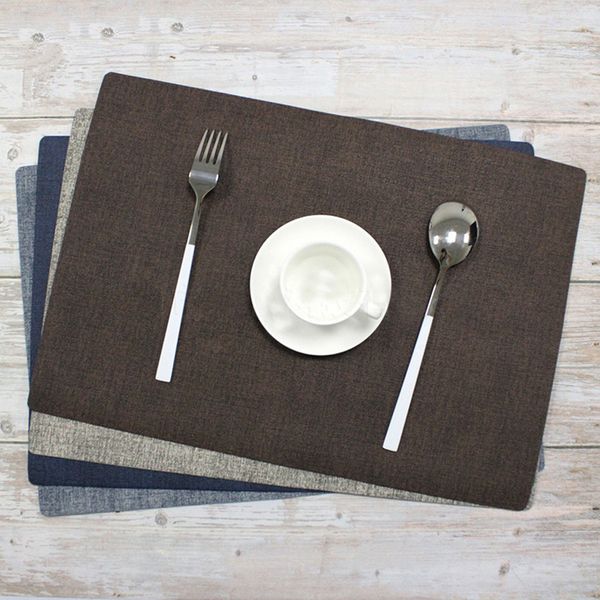 

2019 new placemat fashion pvc dining table mat pads bowl pad coasters waterproof table cloth pad slip-resistant pad#g8