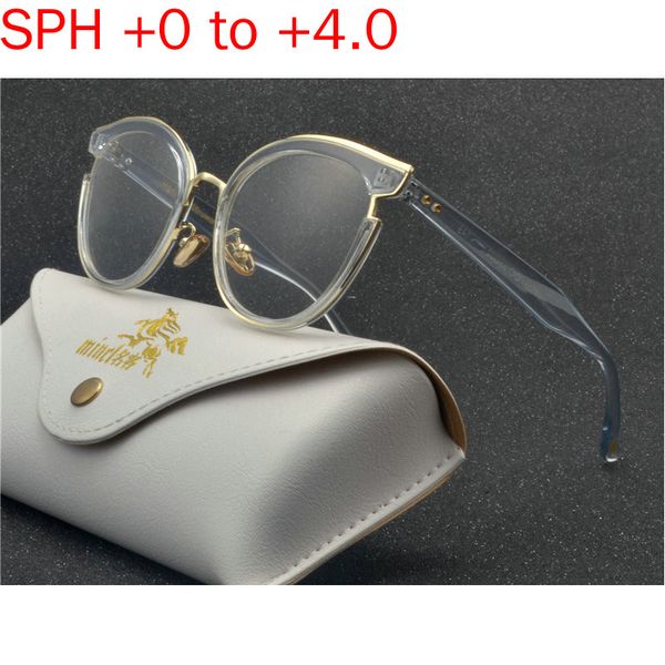 

round blue progressive multifocal reading glasses men's women adjustable vision square sun pchromic outdoor sunglasses nx, White;black