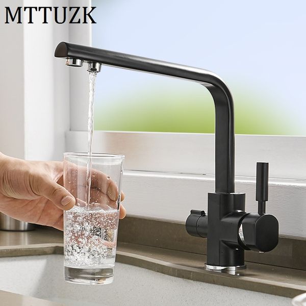 2019 Mttuzk 360 Degree Rotation Brass Drinking Filtered Water