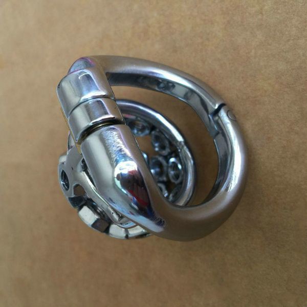 

arrival stainless steel small male chastity device 50mm cock cage toys for men ing
