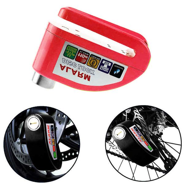 

universal alarme moto motorcycle lock alarma moto alarm scooter bicycle disc brake lock security anti-theft alarm