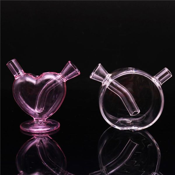 

Big Hole Pink Bong Glass Bong Водяная трубка для курящих трубок Glass Blunt Bubbler Bong Маленькие стеклянные трубки Dab Rigs Mini Bongs