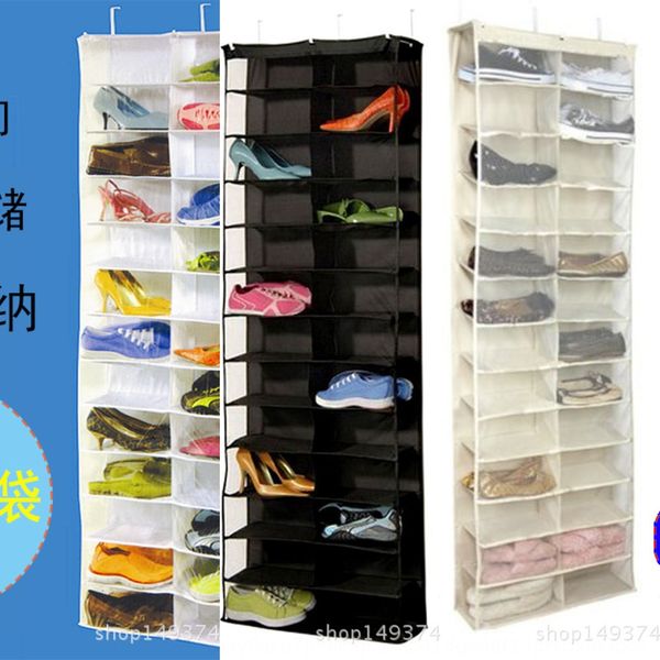 

supplies hanging multi-purpose creative bag multi-layer rear door shoes storage hanging bag shoes storage artifact