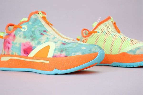 

2020 новый дизайнерская обувь paul george pg 4 iv оранжевый черный синий mens basketball для pg4 спортивные chaussures 4s тренажеры спортивн, Black