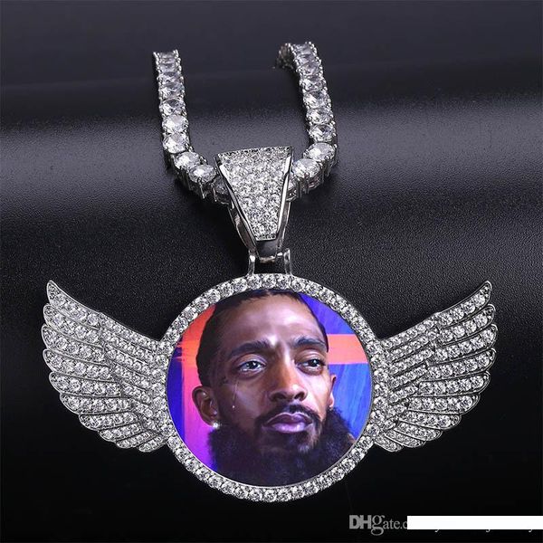 

ale custom made p medallions pendant necklace with 24inch rope chain necklace for men women gift, Silver
