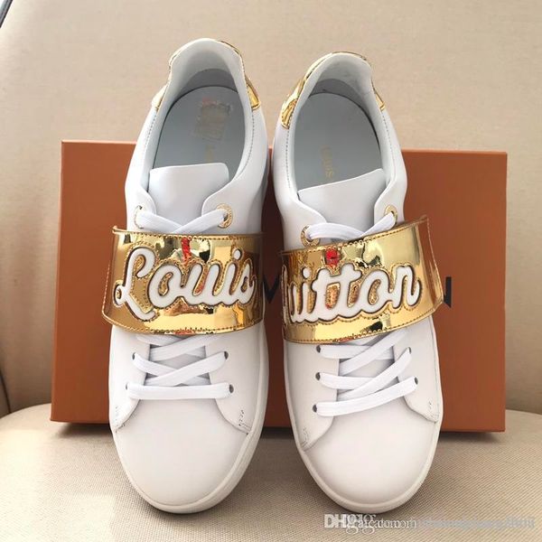 

Высокое качество женская обувь роскошный бренд FrontRow SNEAKER квадратная решетка поверхность модельер повседневная обувь с коробкой 35-41 17