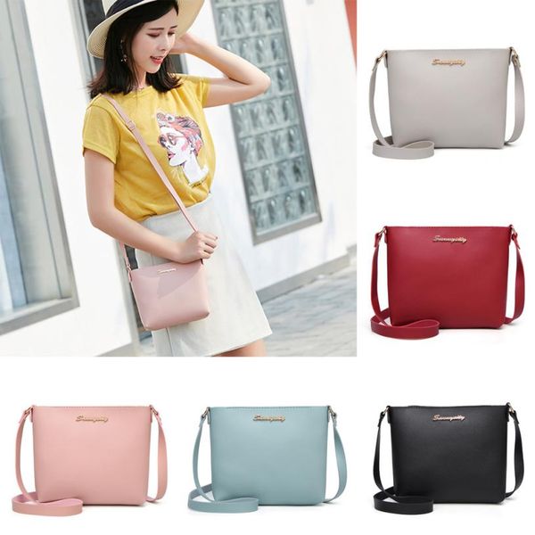 

sleeper #5001 women fashion solid color messenger bag cross body bag phone coin ing