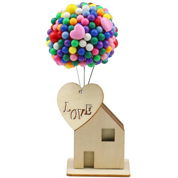 

lumiparty up balloon with cabin car decoration ornaments interior dashboard decoration birthday gift home decor for car