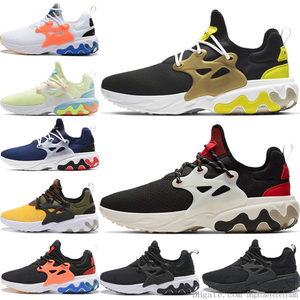 

мода реагировать престо mens женщин кроссовки 2019 brutal honey black red psychedelic lava бешеная panda prestos спортивные тренажеры sneake