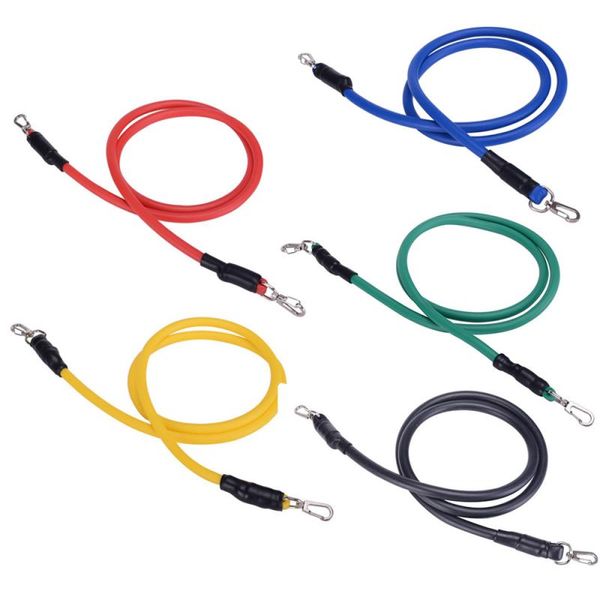 

11pcs/set resistance bands set expander yoga exercise fitness rubber tubes band stretch training gyms home elastic pull rope