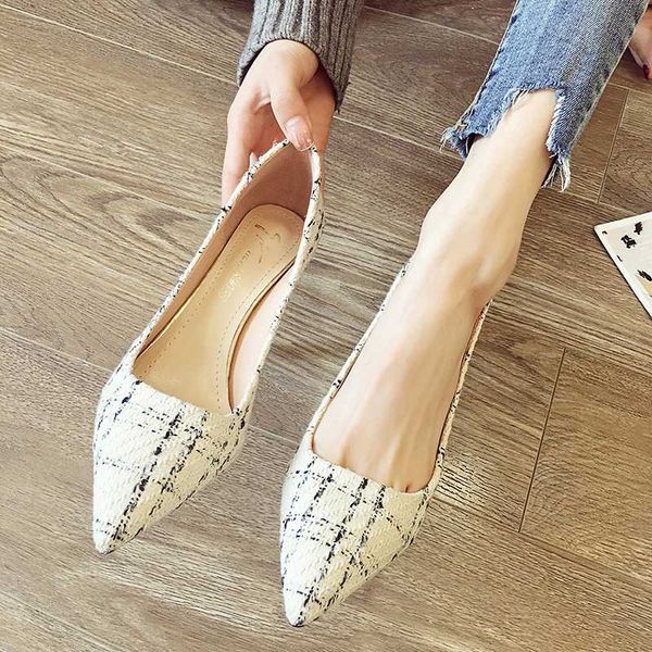 

pointed toe shoes woman 2019 designer women casual female sneakers flats shallow mouth elegant new nurse modis, Black