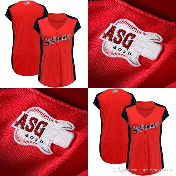 

Womens American League 2019 Game Jersey Carlos Correa Alex Bregman Tommy La Stella Austin Meadows Josh Reddick DJ LeMahieu Mike Trout Jersey