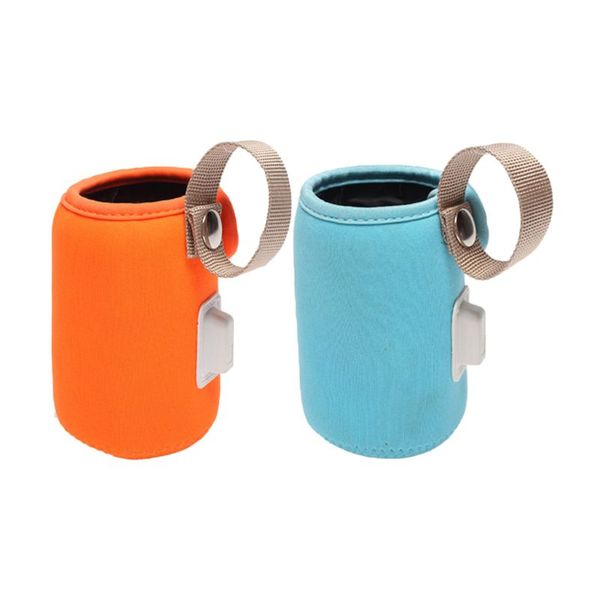 

usb baby bottle heating cover anti-scalding anti-slip insulation bag car portable milk warmer