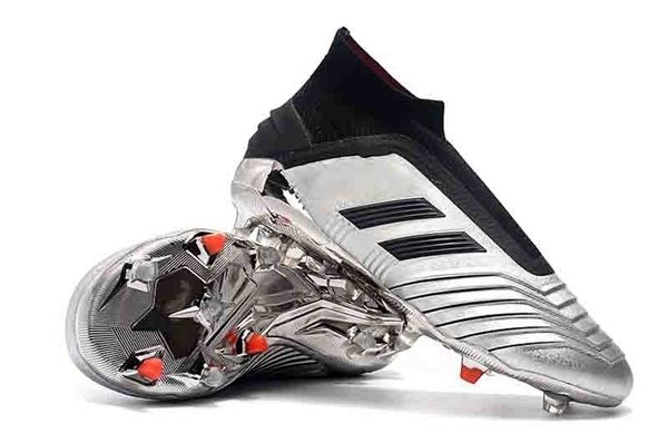 

2019 new men high ankle football boots predator 19 fg soccer shoes predator 19 outdoor soccer cleats fg archetic football