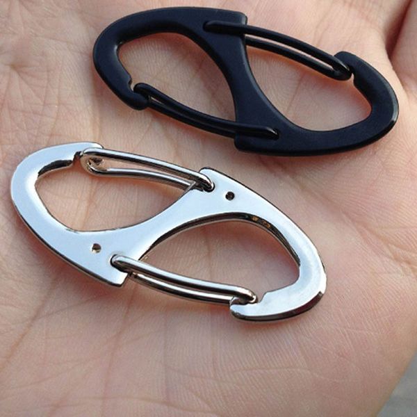 

alloy men women smart key holder keychain black silver key organizer solid new car case wallet high quality