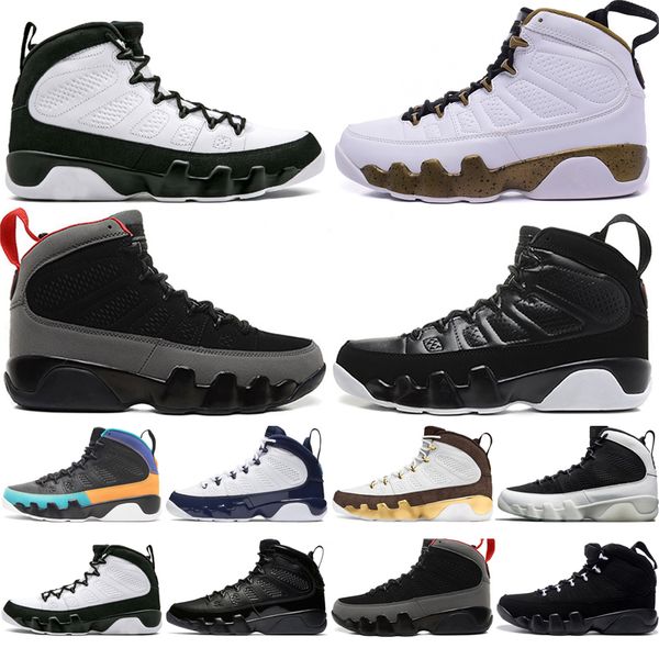 

High Quality 9 9s Dream It Do It UNC Mop Melo Mens Basketball Shoes LA OG Space Jam men Bred 2010 Release sports sneakers designer size 7-13