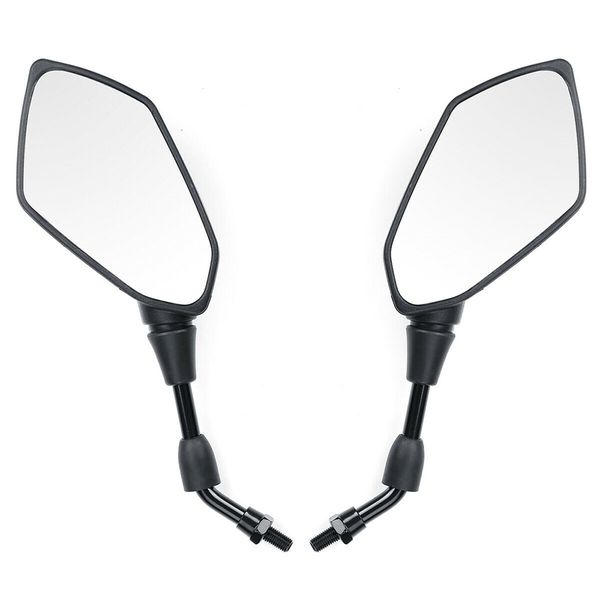 

2pcs motorcycle rearview mirror 360 degrees ratation 10mm positive thread set