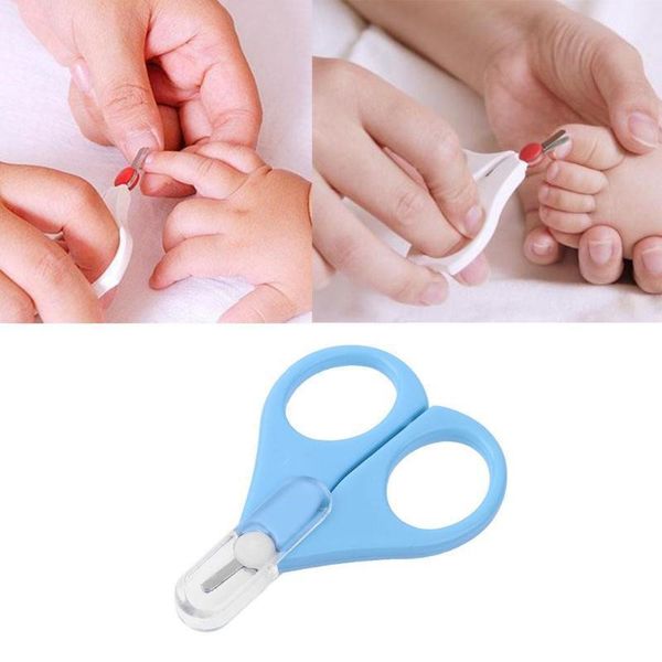 

new portable 1pc kids baby safety manicure nail cutter clippers scissors lovely mini clipper trimmer baby nail care random color