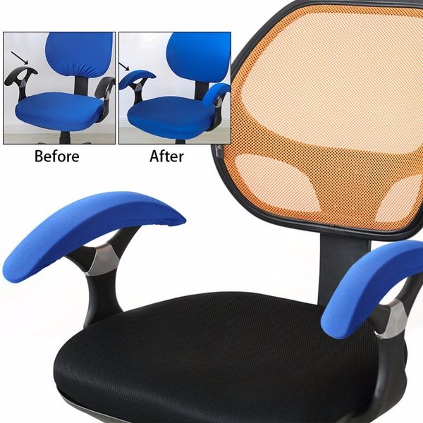 

2pc armrest cover for office computer chair cover colourful arm rest decoration lycra spandex armrest computer chair